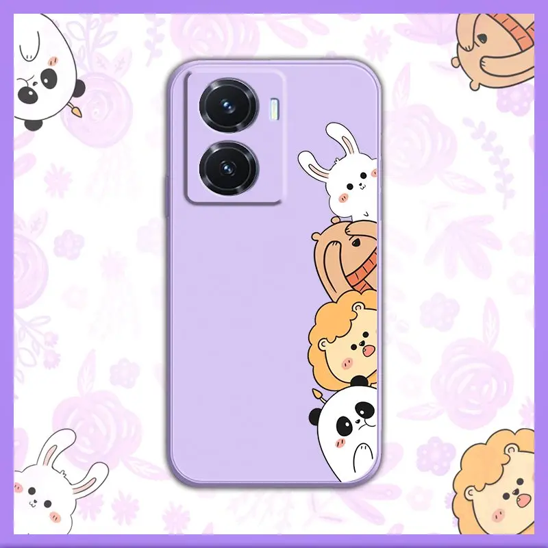 Custodia Per Telefono All Inclusive Per Fotocamera Per Vivo Y77 5G China/Iqoo Z6 Lite 5G Skin Feel Silicone