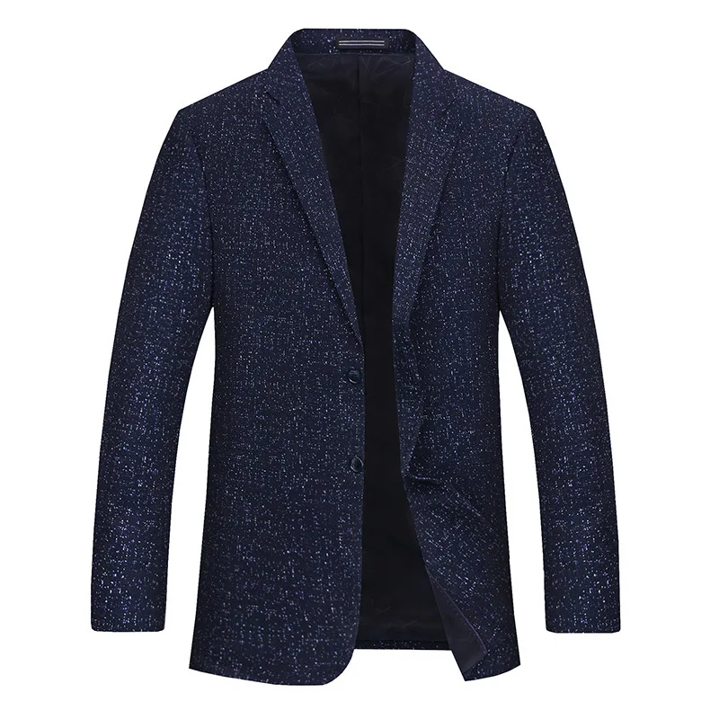 New Arrival Fashion Suepr Large Autumn And Winter Men Fashionable Casual Suit Coat Single Breasted Blazers Plus Size XL-8XL 9XL 2