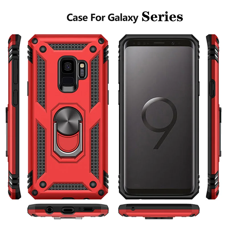 Rugged Magnet Armor Phone Case