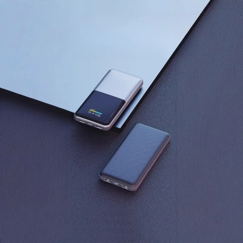 New 22.5W Super Fast Charge Colorful Digital Display Screen Power Bank 20000mAh High Capacity Mobile Charg 5