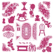 

2022 Plush Pals Marvel Light Up Away Orchid Flourish Lace Rattan Daffodil Gypsophila Cosmos Metal Cutting Decoration Crafts Dies