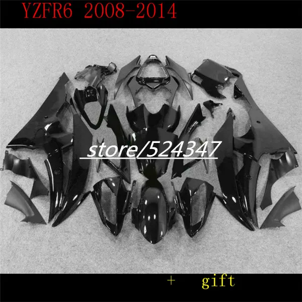 

Fei-Black hot Fairing kit for YZFR6 08 09 10 11 12 13 14 YZF R6 2008 2014 YZF600 Fairings Motorcycle Accessories & Parts