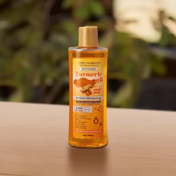 200ml Turmeric Oil Essential Oil Ginger Deep Hydration Moisturizer Nourishing Smoothing Face Serum Oil Moisturizer Skin Care 6