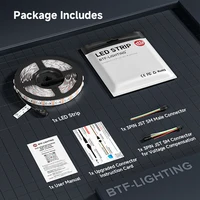 WS2812B Led Lights DC5V WS2812 RGB Led Strip Light Individually Addressable Smart Pixels Magic Light Black White PCB IP30 65 67 - Image 3