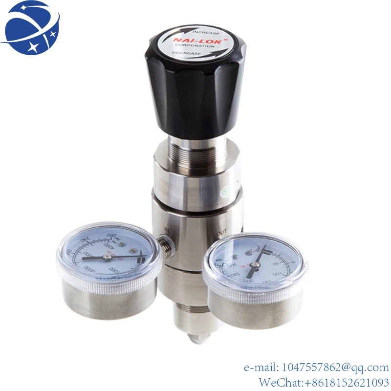 

YunYiSingle or dual stage pressure regulator in lab China manufacturer on line shopping