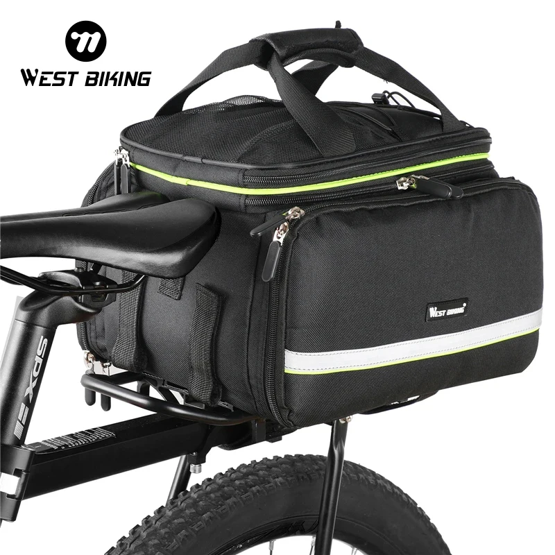 WT BIKING-bolsa Para Bicicleta De 4L, Cta Trasera Para Bicicleta, Alforja Impermeable Con Cubierta Para Lluvia, Tante Trasero, Asiento Trasero, Bolsa Para Sillín, Equipaje De Ciclismo - AliExprs