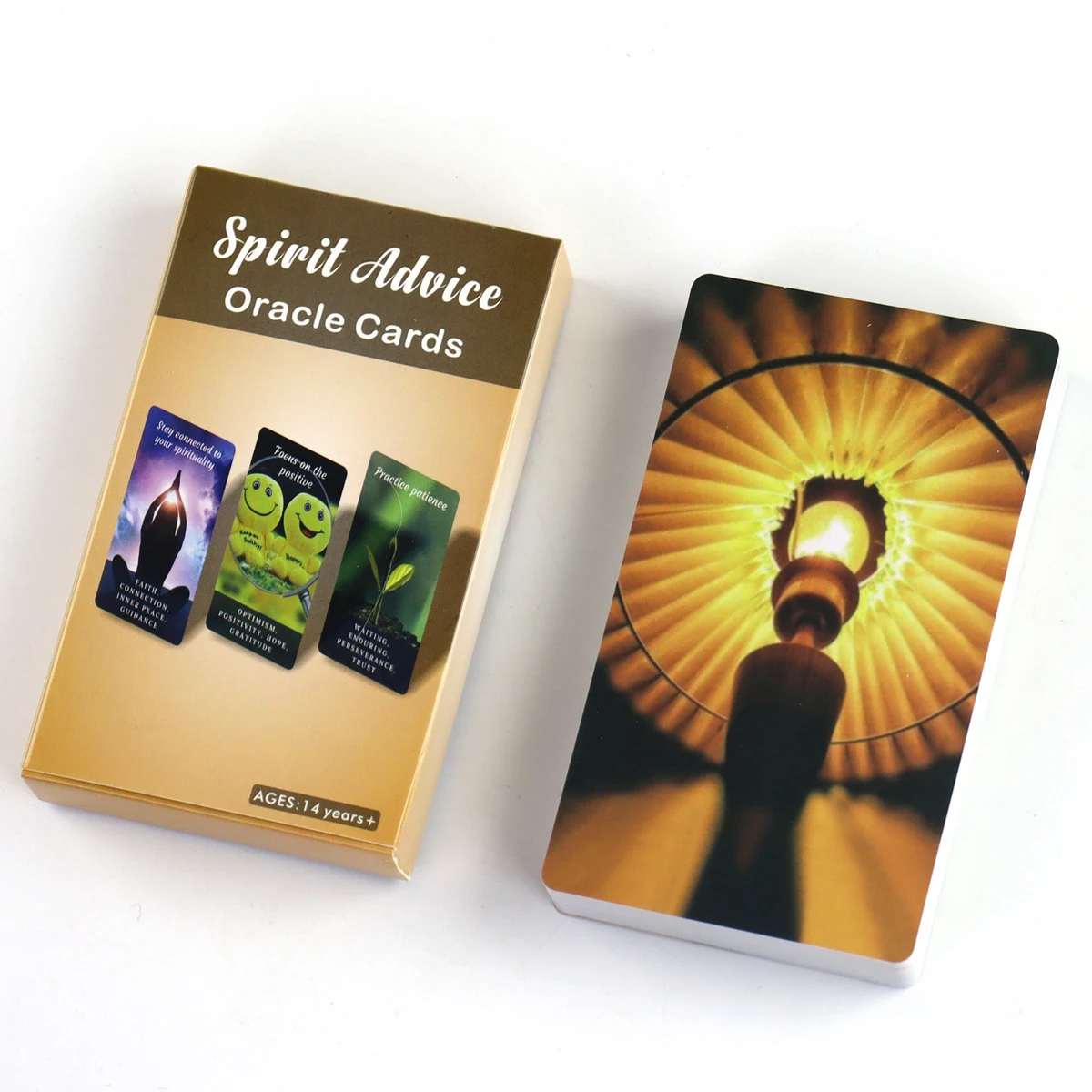 Spirit Advice Oracle Deck Cards About 10X6cm For Family Party High Quality Fortune Telling Divination Tarot Cards Deck Game 4