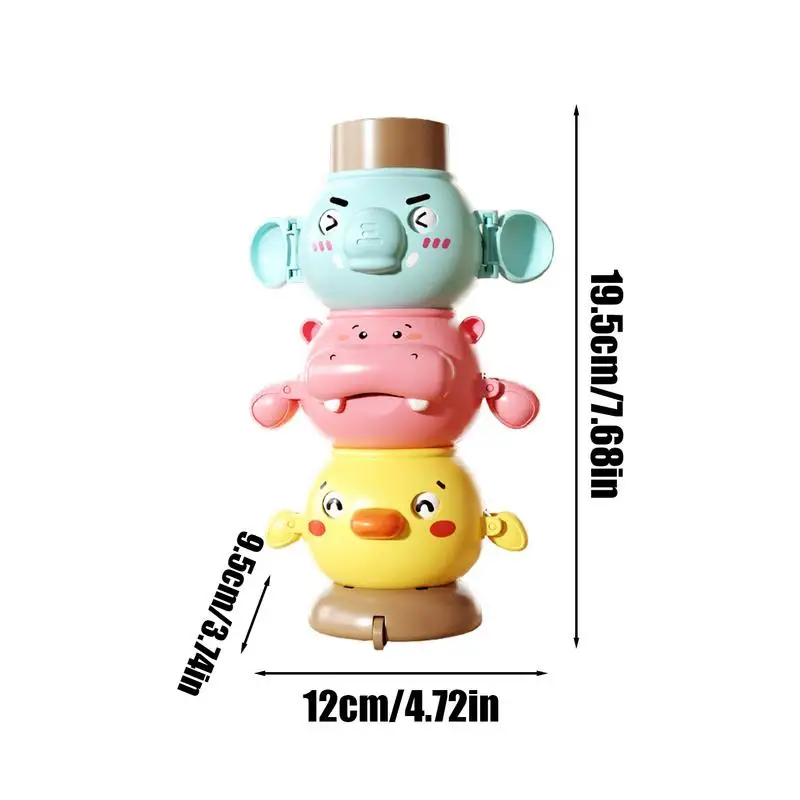 Stacking Toys For Toddler Cute Pull Back Vehicles Stacking Toy Car Creative Educational Toys Press Pull Back Toy For Children Bo