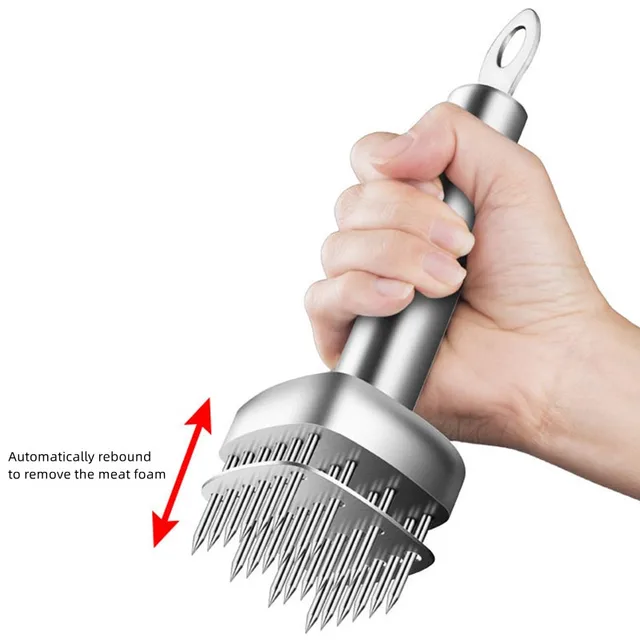 Konyhai Gyengéd Hús Tű Főzés Tender Szerszám 304 Rozsdamentes Acél Steak Hammer Mallet Laza Sertéshús -Kalapács - Image 3
