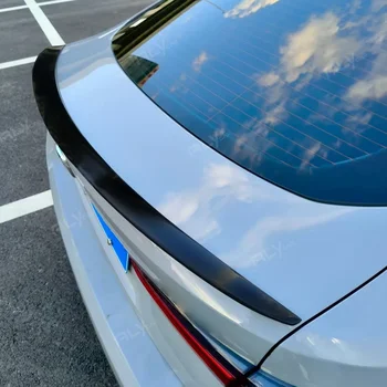 1 Pz Auto ABS Universale 1.2 M BlackSpoiler Accessorio Auto Spoiler Morbido Auto Posteriore Tetto Tronco Spoiler Ala Posteriore Lip Trim adesivo