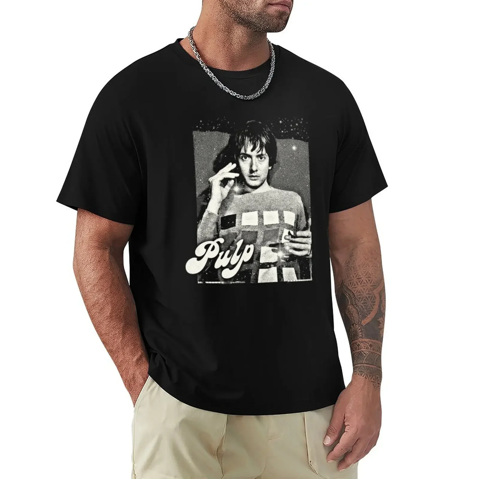 

Pulp T-shirt customizeds sports fans plain white t shirts men