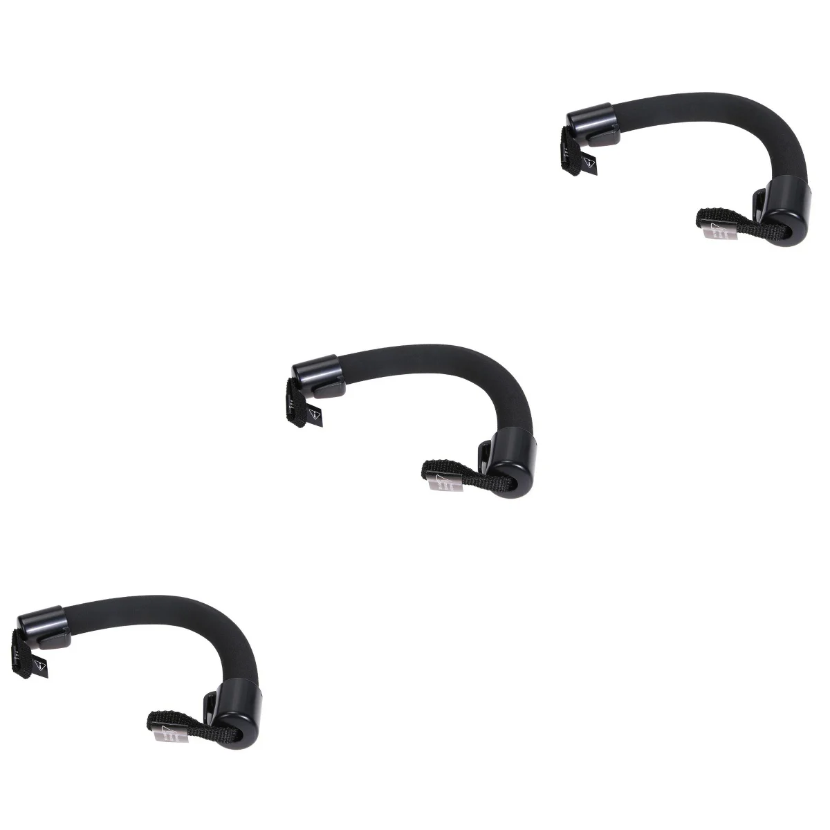 

3 Count Chair Back Handle Car Seat Belt Auto Plastic Safety Headrest Grab Handles