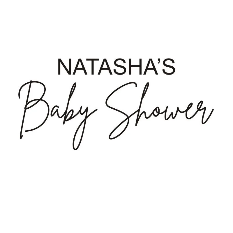Wall Stickers Vinyl Decal Stickers Personalized Decal for Baby Event Party Entrance Sign Balloon Arch Sign