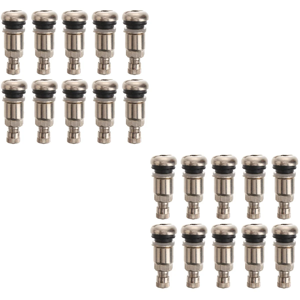 

20 pcs Car Tire Valves Core Tire Valves Bolt-in Car Tire Tubeless Valves Stem