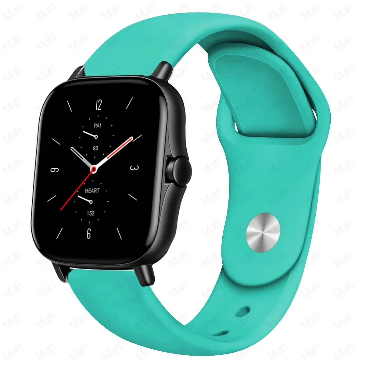 Silicone Replacement Watch Strap - 20mm/22mm Band