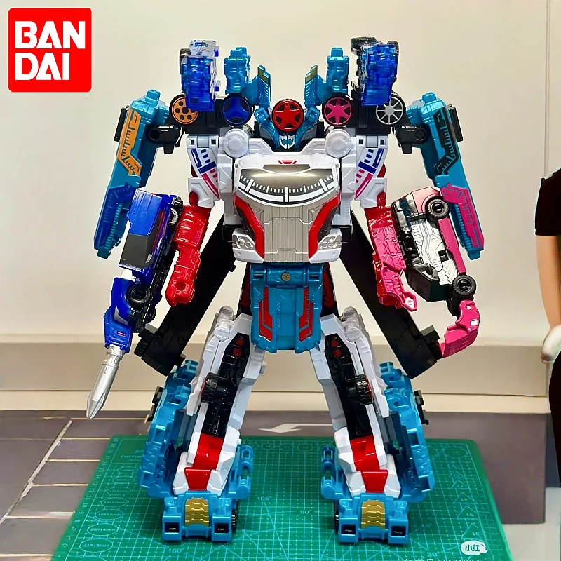 Original Bandai Dx Blast Ranger Champion Car Trailer Transporter Final ...
