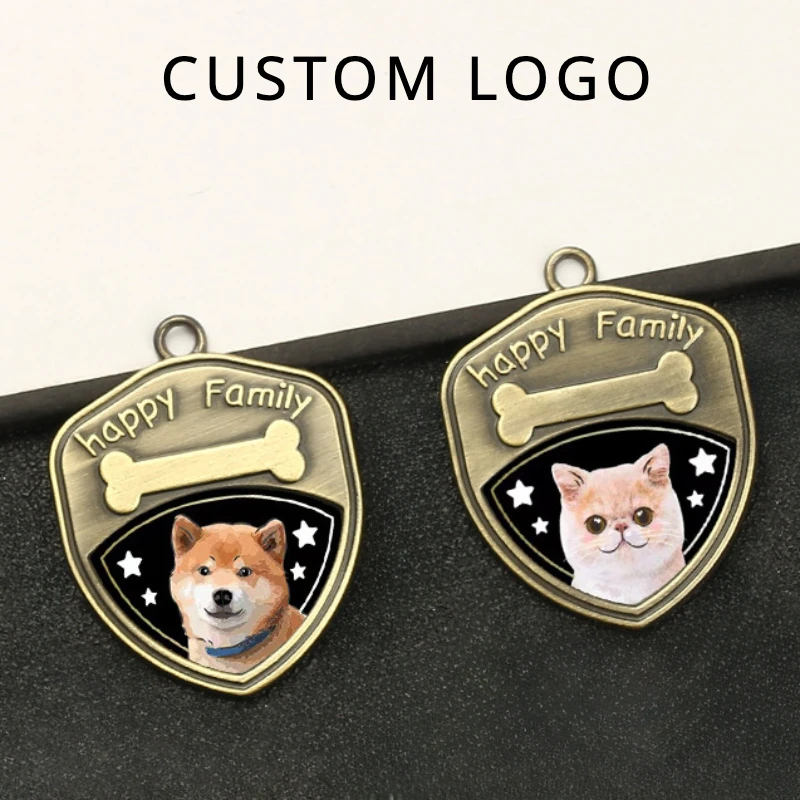 

Лазерная гравировка на заказ, бирка для кошек и собак, металлическая подвеска, шнауцер, Сиба-хаски, рагдолл, синий кот, персонализированный подарок
