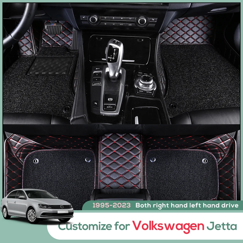 

Custom Fit Car Floor Mat for VOLKSWAGEN Jetta Accessories Interior ECO Durable Thick Carpet Customize for Left/Right Drive