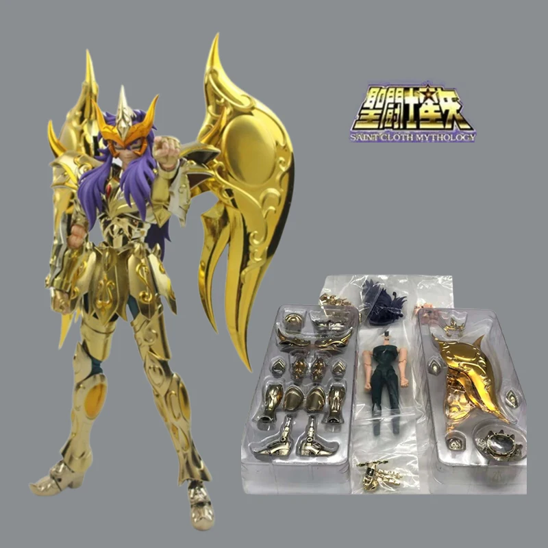 

Great Toys GT Saint Seiya Myth Cloth EX Soul of God/SOG Scorpio Milo Knights of the Zodiac Action Figure Model In Stock