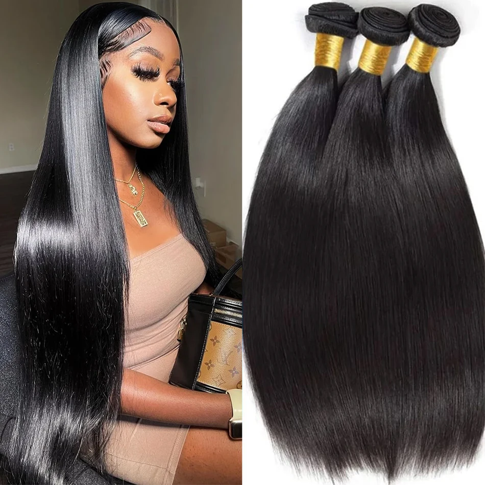 12A Original Human Hair Bundles Brazilian Remy Hair Weave Bone Straight 30 Inch Extensions human hair extensions,human hair bundles,human hair bulk
