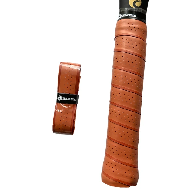 2/4/10pcs NEW ZARSIA PU leather Sweatband Tennis Racket grip Thick Brown red Leather Handle Grip for tennis racket 2/4/10pcs NEW ZARSIA PU leather Sweatband Tennis Racket grip Thick Brown red Leather Handle Grip for tennis racket