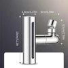 4 Mode Real Waterfall Kitchen Faucet Extension Adapter for Bathroom Basin Aucets Bubbler Nozzle Waterfall Sprayer Tap Fit Shower 5