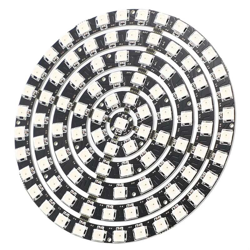 WS2812 SK6812 LED 링 5050 DC5V DIY LED 링 내장 RGB 주소 지정 가능 LED 링