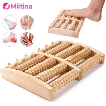 Wooden Foot Massage Roller 1