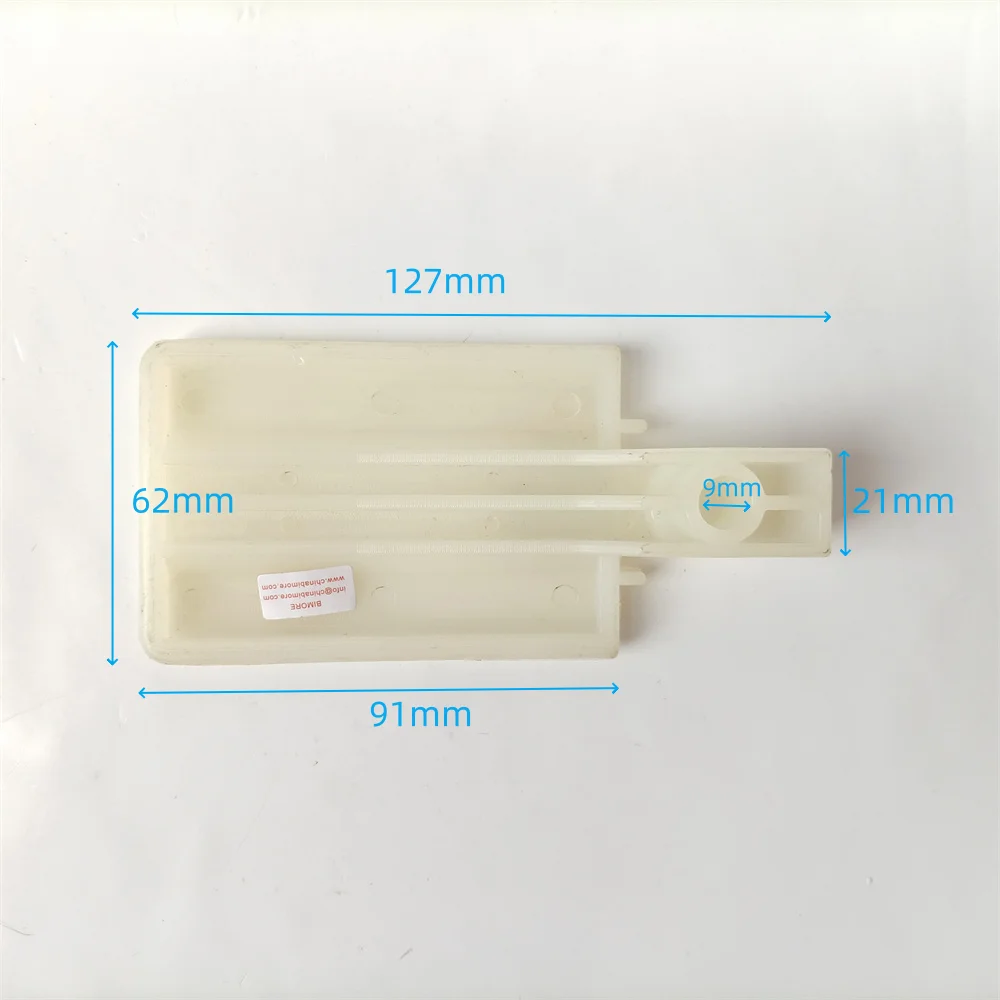 SMH313998 Z581947 Escalator Handrail Guide Use for 9300 9500 9700 White Nylon Parts L 127mm W 92mm