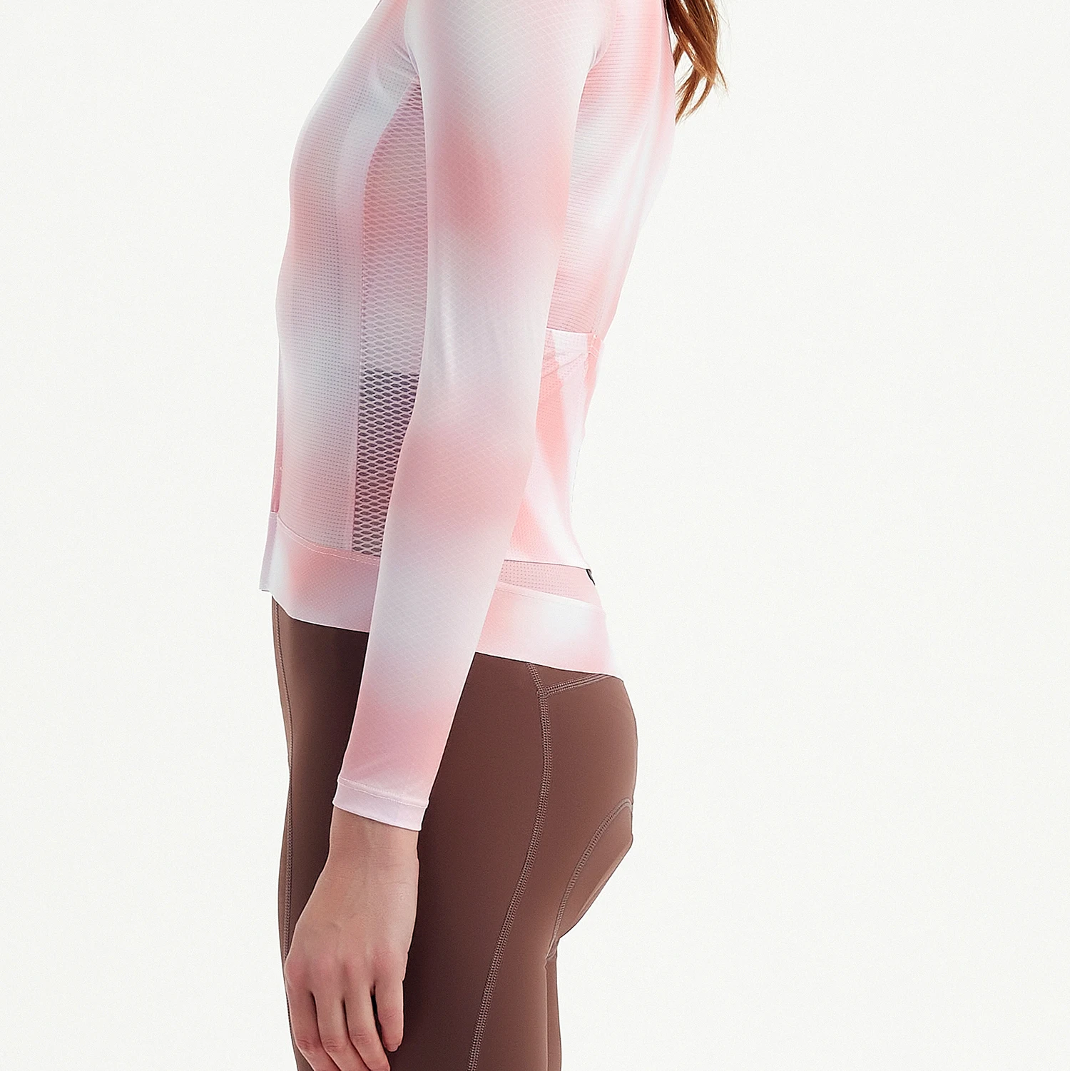 SPEXCEL New Woman Phantom Sommer Leichte Langarm-Radtrikots Aero Fit Schnelltrocknendes und atmungsaktives Gewebe – Detail 9