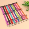 Personalized Cat Collar Reflective Nylon Dog Cats ID Collars With Bell Free Engraving for Cats Small Dogs Chihuahua 10 Colors 3