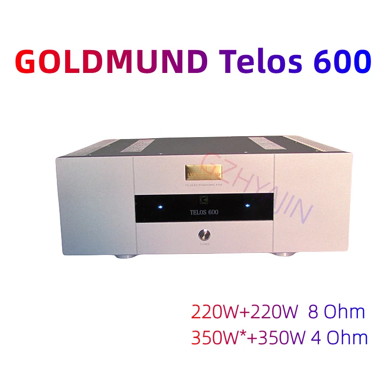 

Финальный усилитель мощности 600 Вт + 350 Вт Swiss GOLDMUND Telos 350
