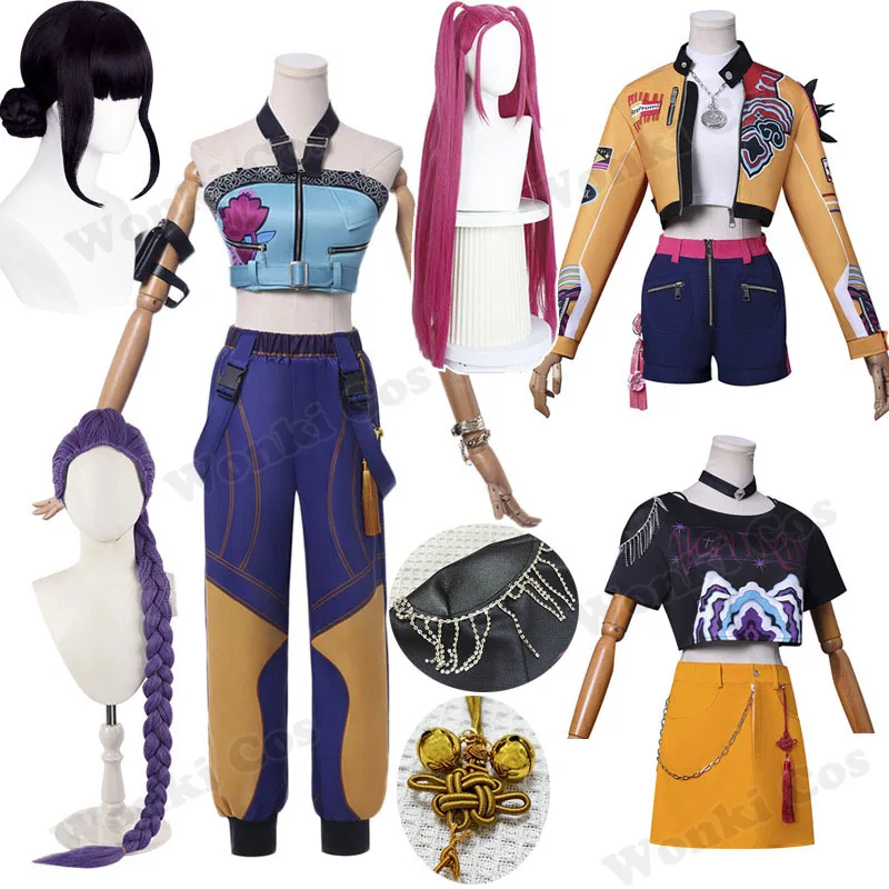 Rumii Zoeyy Miraa Cosplay Costume Women Anime Hunters Girls