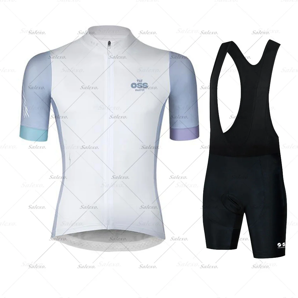 

Велосипедный комплект из Джерси с коротким рукавом, 2023, одежда для велоспорта Oss, летняя Мужская дышащая велосипедная одежда для горных велосипедов, костюм, мужской комплект для велоспорта