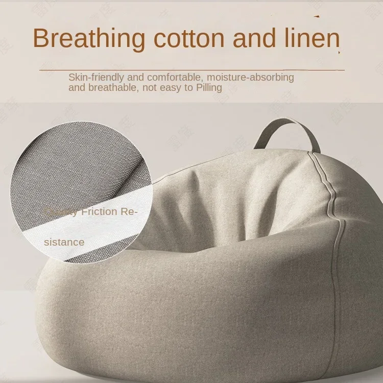 Lazy Sofa Bean Bag Sleepable Small Bedroom Living Room Balcony Tatami Backrest Cushion Single Sofa Chair Living Room Sofas