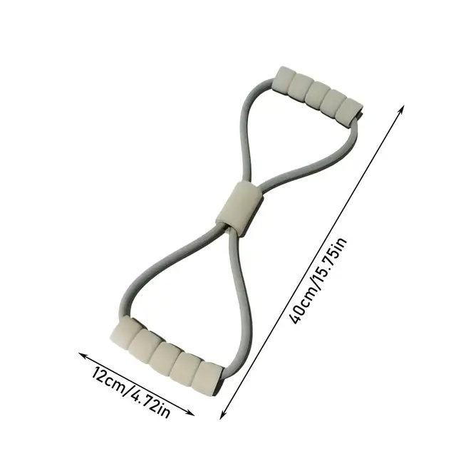 1 Pc 8-word Type Resistance Band Stretch Fitness Elastic Exercise Belt Elastic Arm Band Yoga Women Equipment Equipment 6