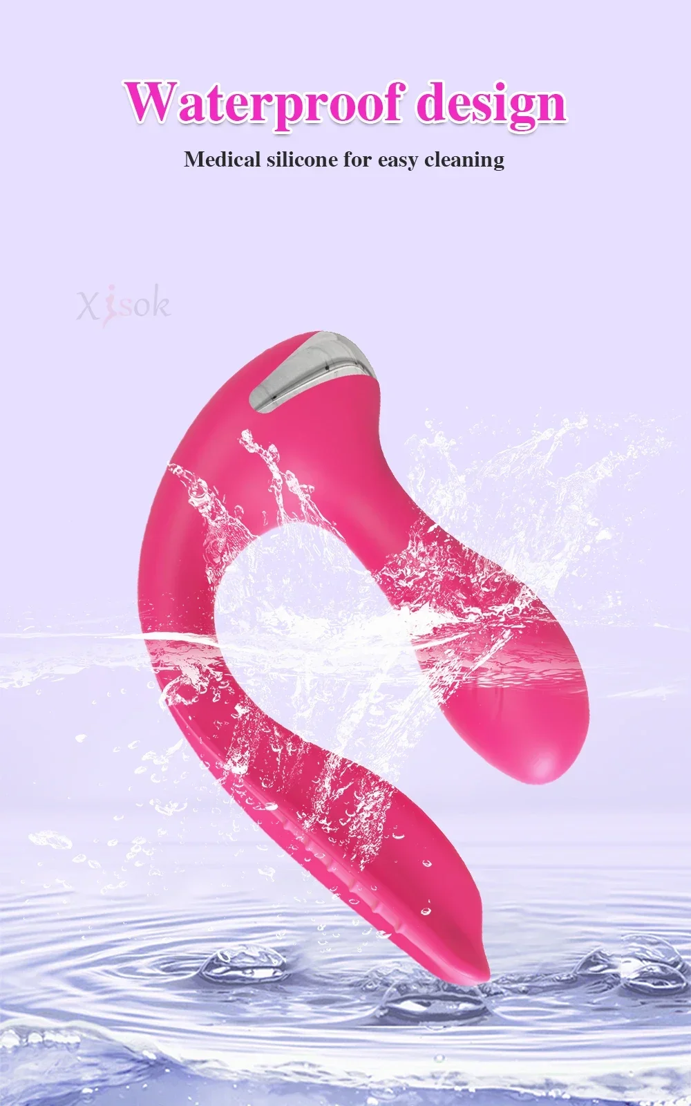 Vibrating Anal Plug And Vagina Massager 2 In 1 For Couples_voghion.com