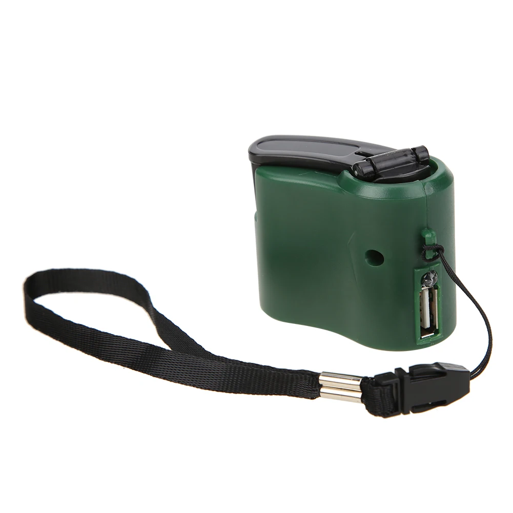 Portable Generator Hand Power Dynamo Crank Wind Up USB Cell Phone Outdoor Camping Backpack Emergency Charger For IPhone HUAWEI