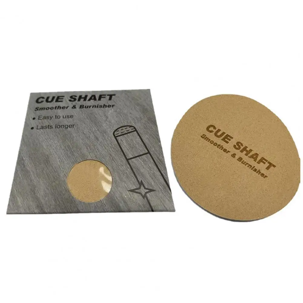 Cue Shaft Smoother  Last Long Stain Removal Tear-resistant  Pole Training Pool Billiard Polishing Cloth Billiards Supplies