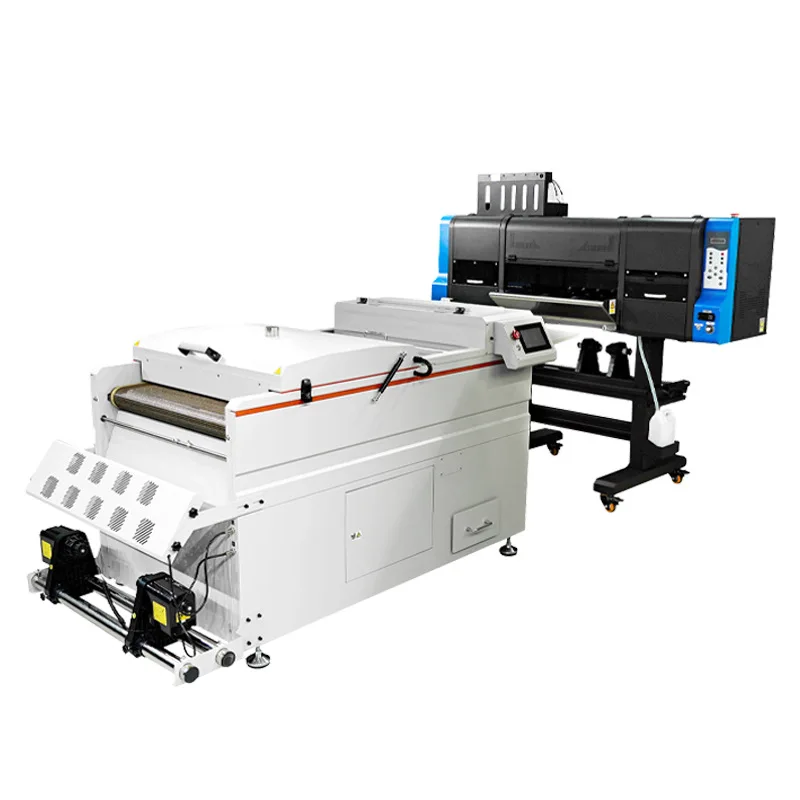 White ink heat transfer machine Shaking powder drying Integrated white ink heat transfer printer