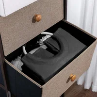 82L Dirty Clothes Basket Large Capacity Foldable Laundry Basket Waterproof Laundry Bag Multifunction for Laundry Room Dorm 4