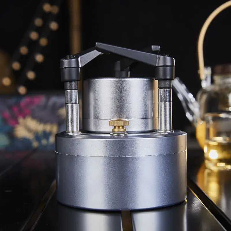 Ultra Light Portable Alcohol Stove Foldable Pressurized High-capacity High-Power Camping Backpack Hiking Cooking Warm Preservation Camping Oven Mini Stand Burner gas stove camping gas stove gas stove