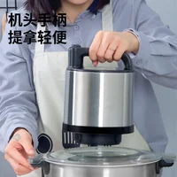Commercial Electric 6L/10L Large Capacity Meat Grinder Household Meat Blender Stainless Steel Cooking Machine Pure Copper 1
