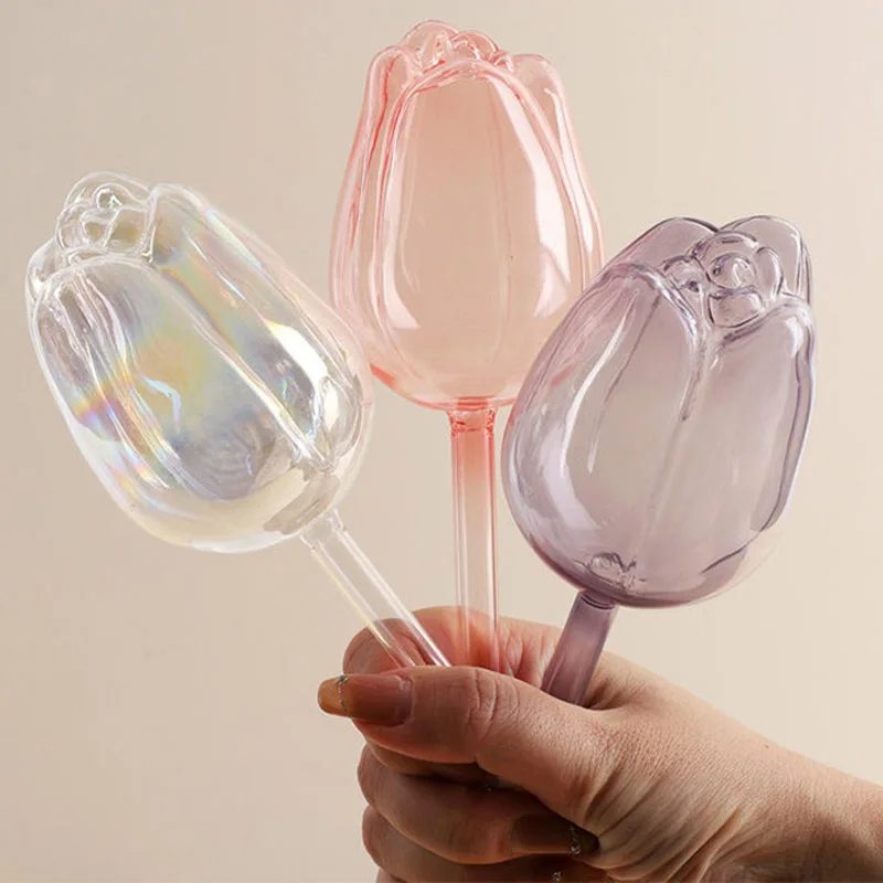 Automatic Drip Irrigation Tulip Plant Watering Globes - Self-Watering System (5-Pack)