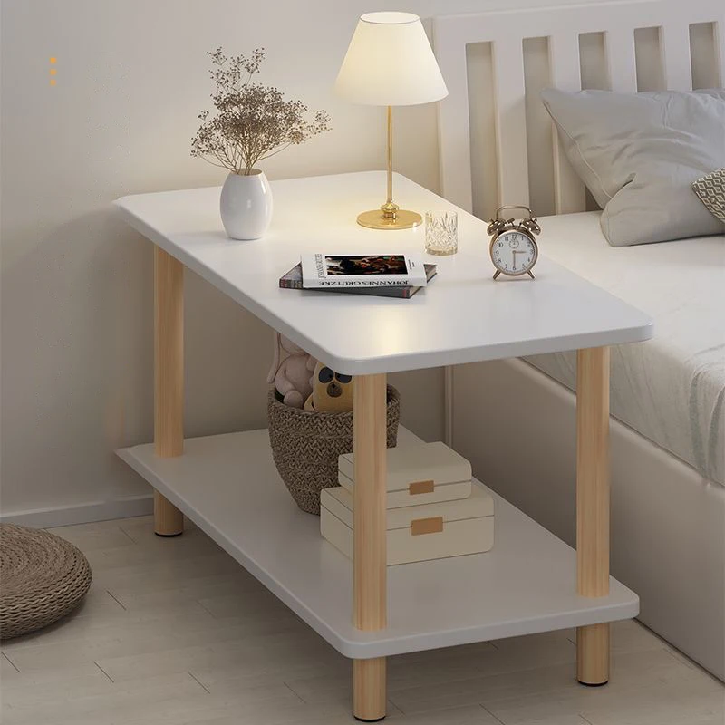 Household Simple Bedhead Table Rental House Small Tea Table Apartment Sofa Side Cabinet Bedside