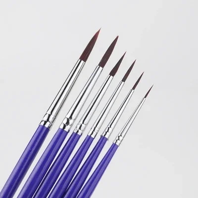 모델 빌딩용 윤곽 펜 콤보, 밀리터리 모델 DIY 600, 0 000 00000 2 4 6 6 로트당 6 개