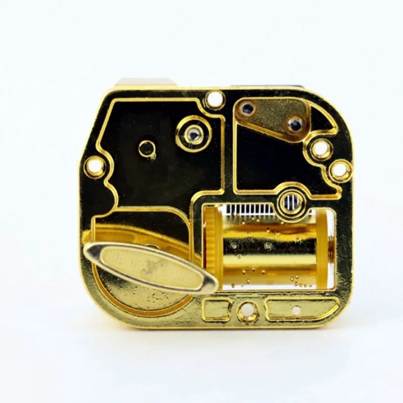 Y Gold-plated Music Box Yunsheng Movement 22 Kinds DIY Musical Box Accessories Birthday Gift mini Desk Home Decor with Screws 6