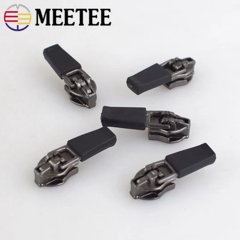 20pcs Meetee 3 5 Anti loading Waterproof Zipper Slider Head Reverse