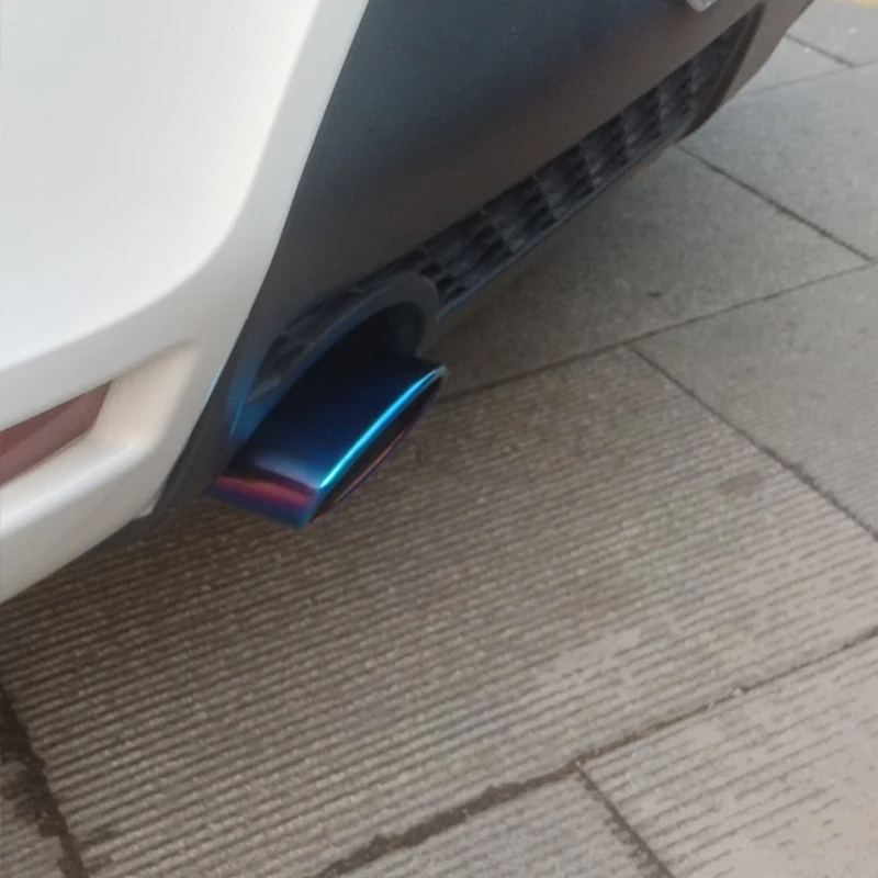 1Pcs η ƿ   ÷ Tailpipe ÷  MG 3 MG3 2010-2017 ڵ ĸ  񱸸 ڵ ׼