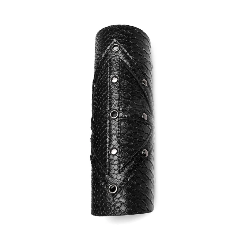 

Рыцарские браслеты для косплея со сплавом и заклепками, декор, винтажные наручные браслеты, мужские регулируемые наручи для